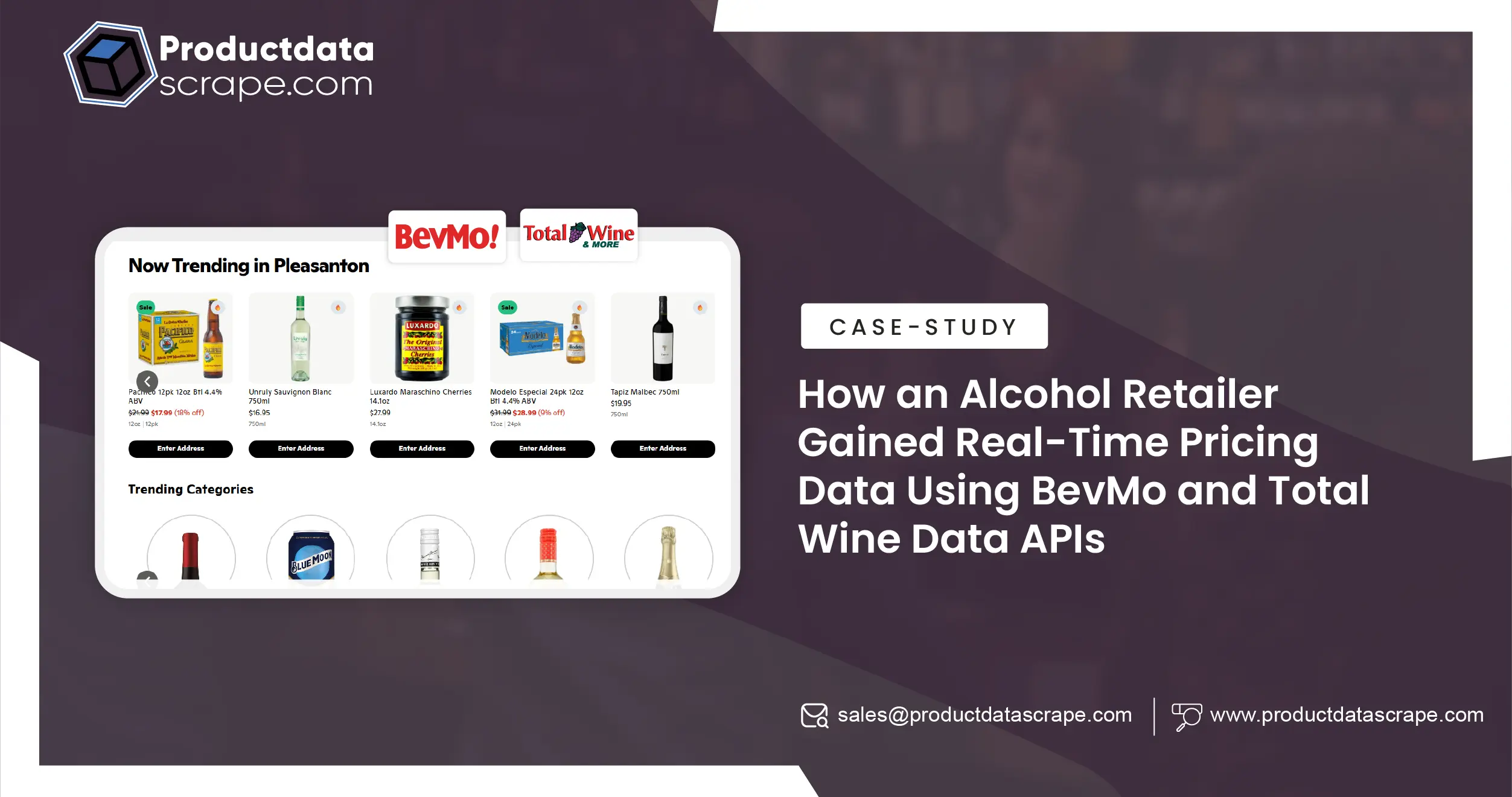 How an Alcohol Retailer Gained Real-Time Pricing Data Using BevMo and Total Wine Data APIs
